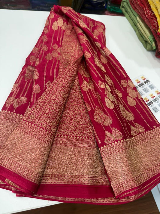 Brocade Mysore silk saree