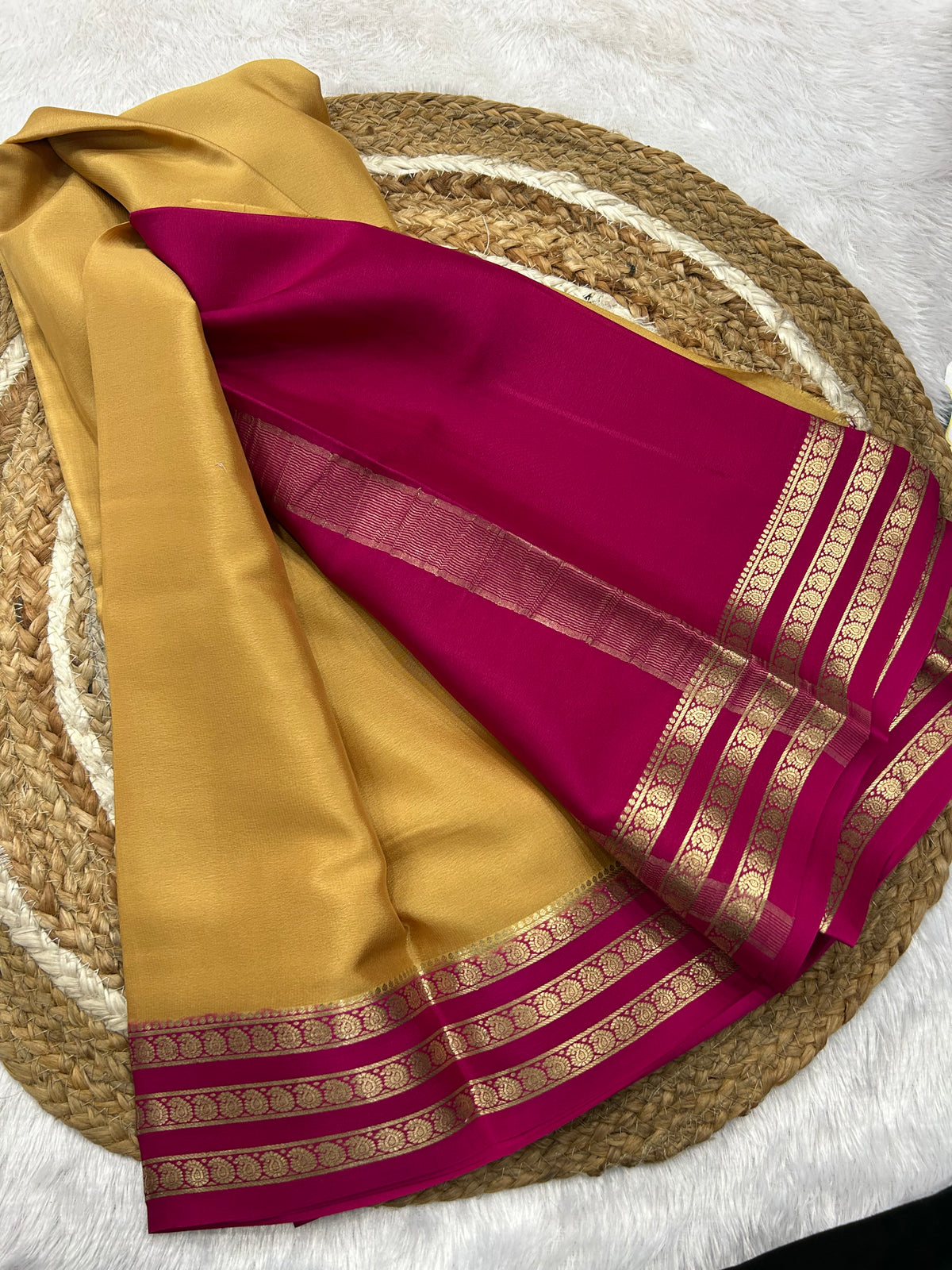 Mysore silk light weight