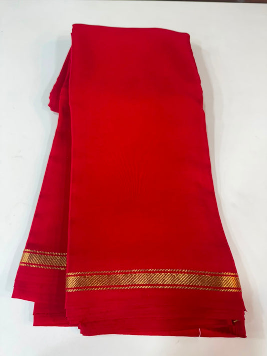 Pure Zari Mysore Silk Sarees