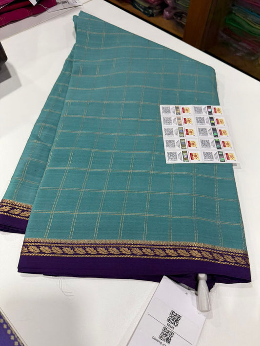 Pure Zari Mysore silk saree