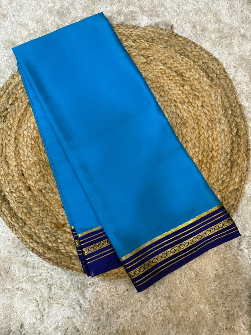 Mysore silk sarees contrast pattern