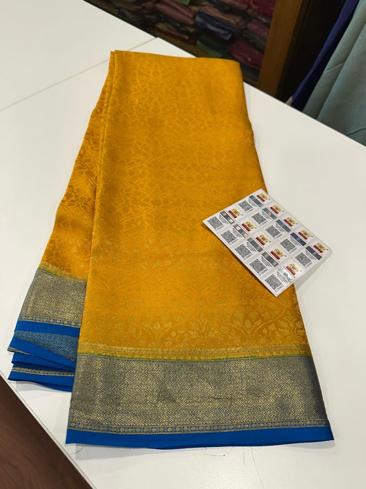 Brocade Mysore silk saree