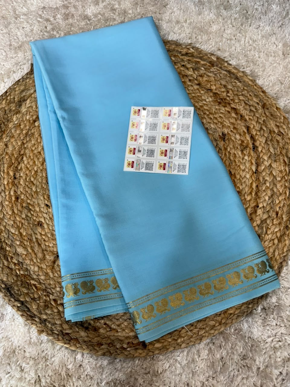 Mysore silk sarees premium zari pattern