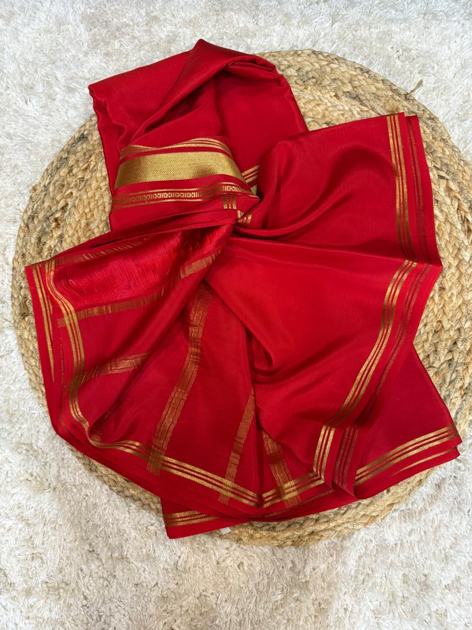 Mysore silk sarees self 3D pattern