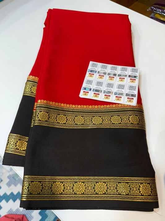 Mysore silk sarees Bentex pattern