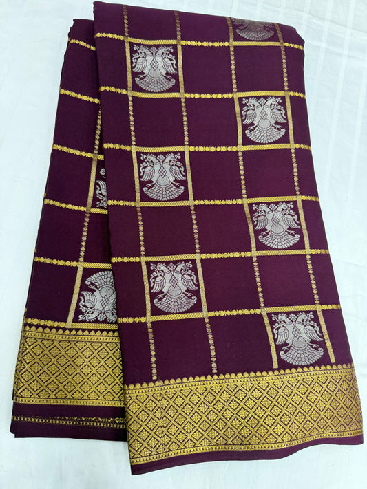 Gandaberunda motif checks
