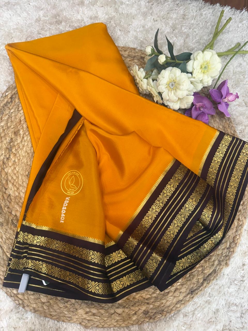Mysore silk sarees CSS pattern