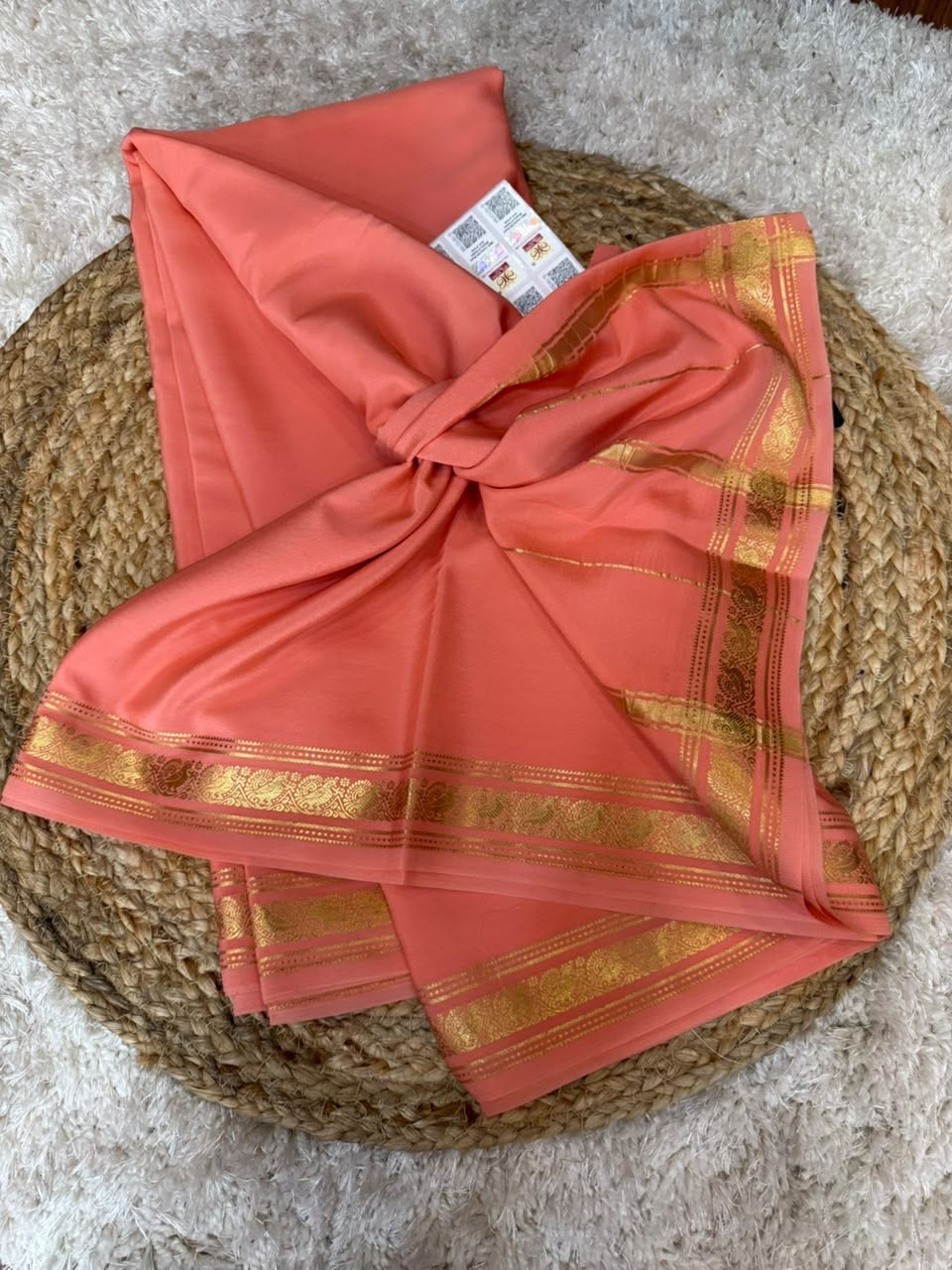 Mysore silk sarees self premium zari pattern