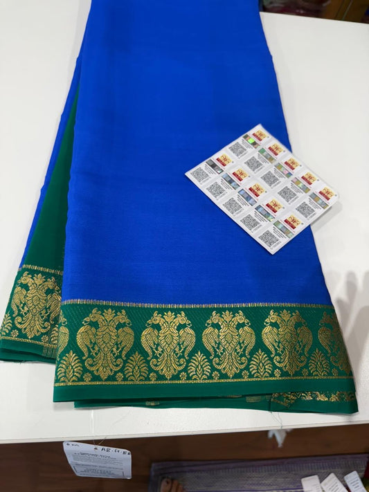 ❤️Traditional border in gold lace Zari Mysore silk sarees  ❤️