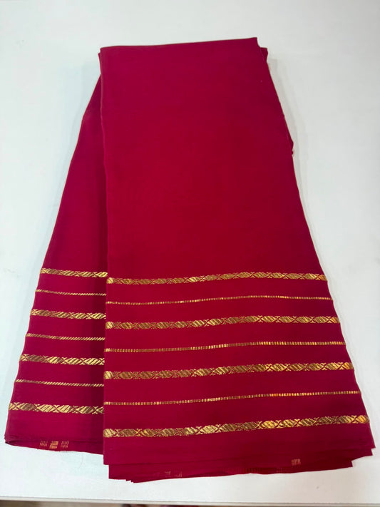 Pure Zari Mysore Silk Sarees
