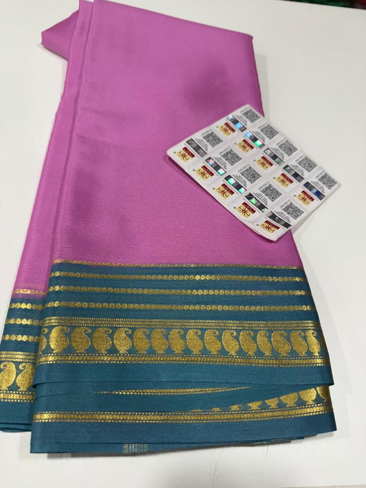 Light weight Mysore silk sarees