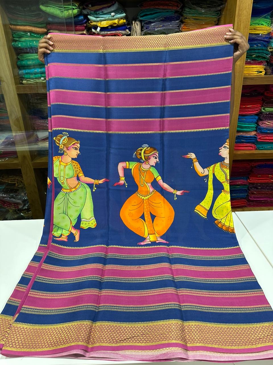 😍Digital print mysore silk sarees 😍