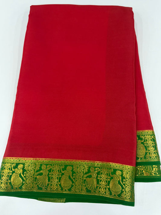 Gold lace sarees