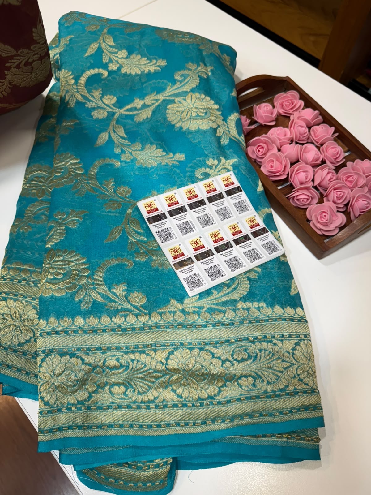 Khaddi Georgette sarees