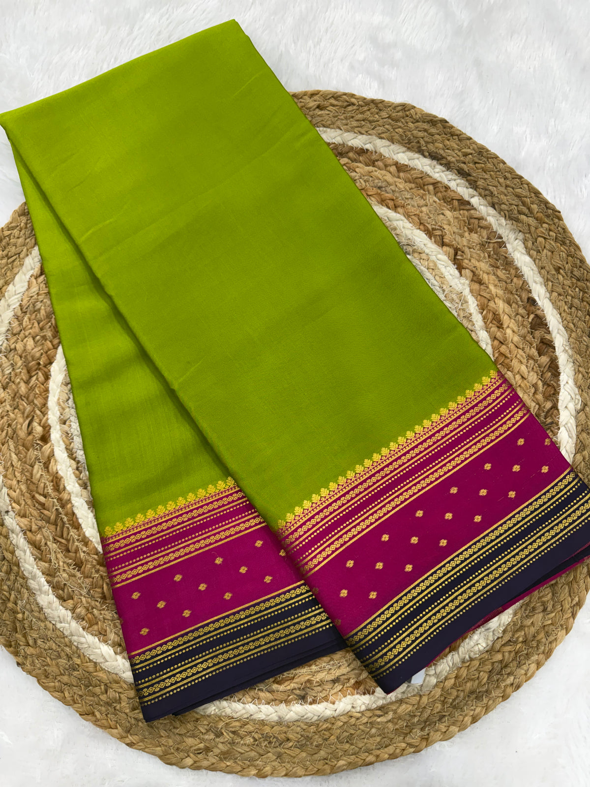 Mysore silk 3d pattern