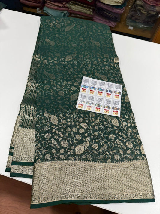 Brocade Mysore silk saree