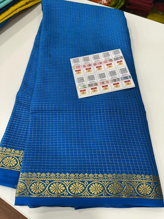 Small check with beautiful Color combination