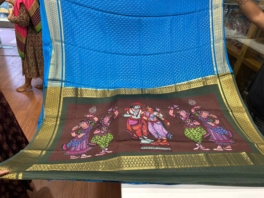 😍Digital print mysore silk sarees 😍