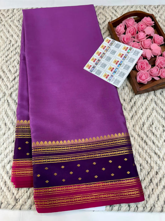 Mysore silk sarees 3D pattern