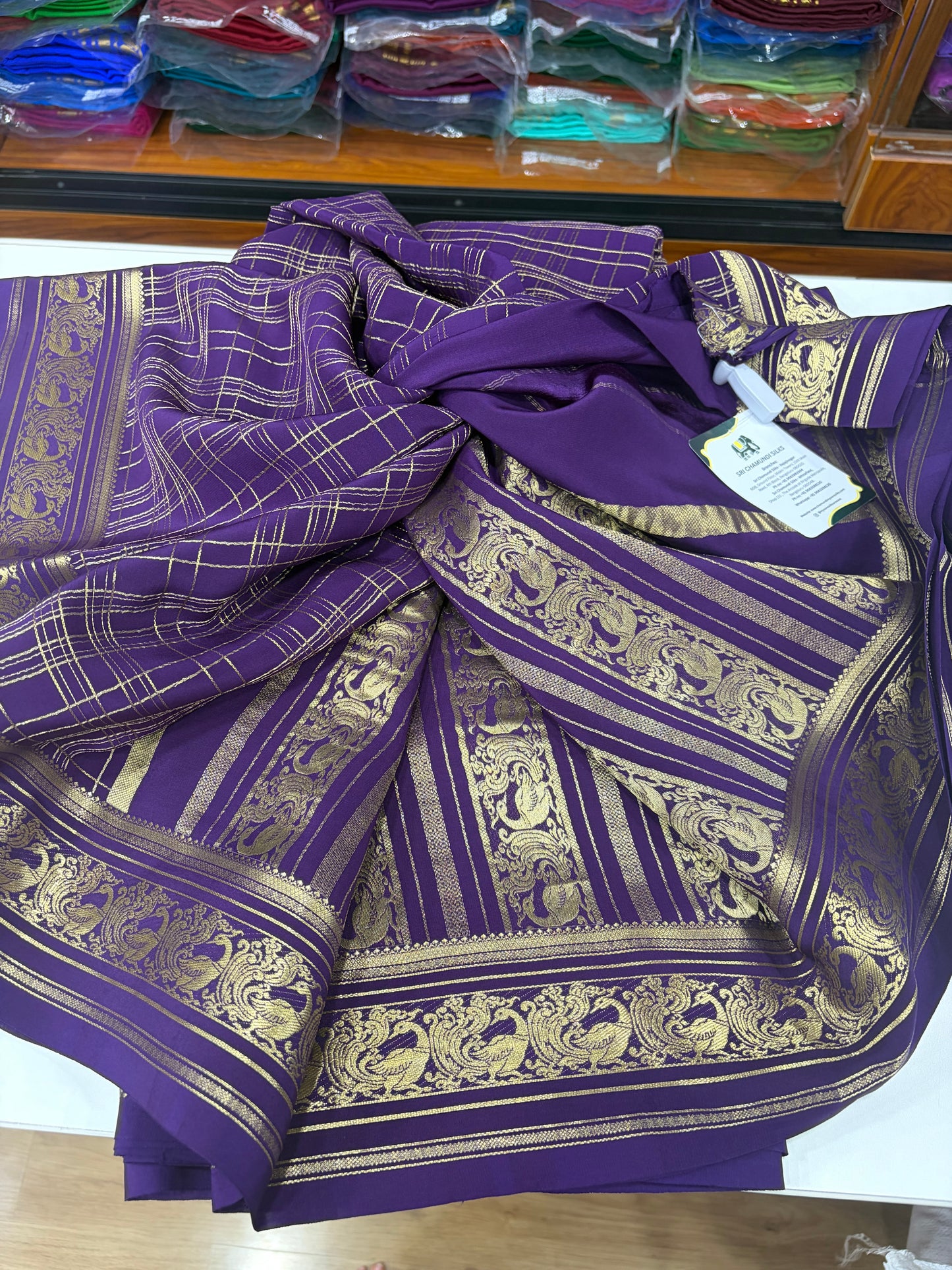 Pure Zari Multichecks