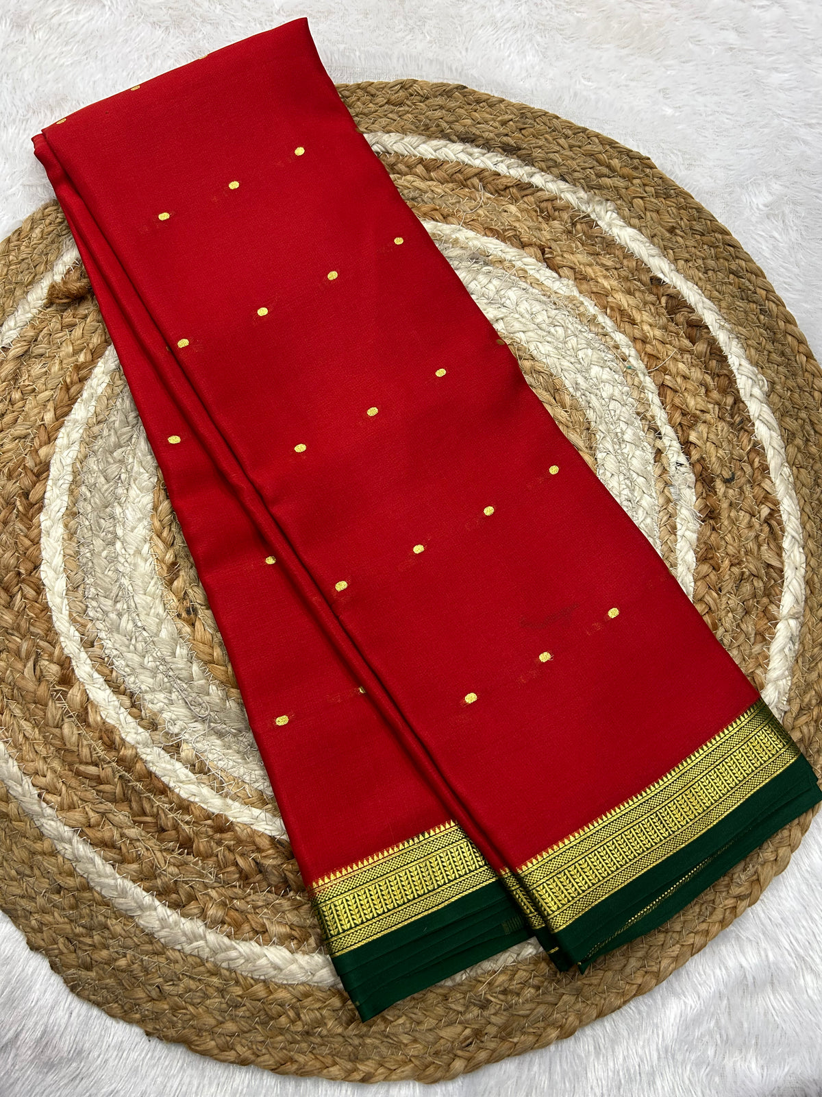 Light weight Mysore silk butta