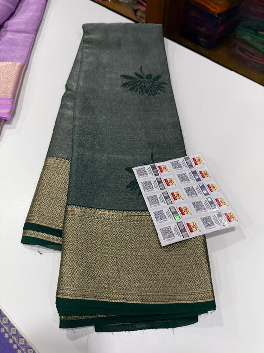 Tissue Brocade Mysore silk Saress