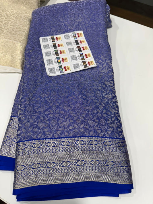 Tissue Brocade Mysore silk Sarees’s
