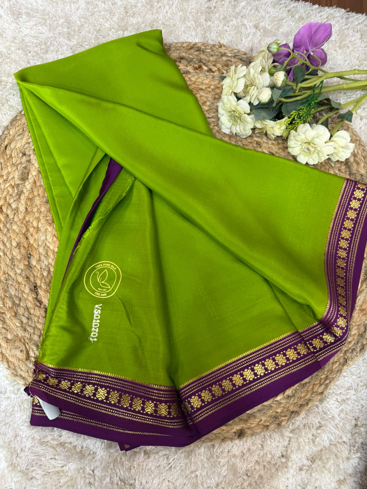 Mysore silk sarees css pattern