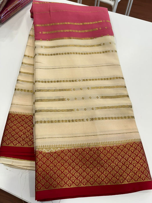 😍All over saree more zari consumption 😍