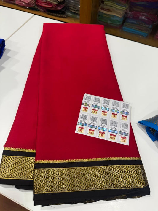 Mysore silk sarees with elegant color combinations