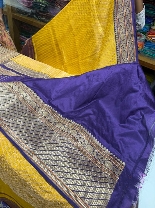 Pure handloom Banarasi Silk saree