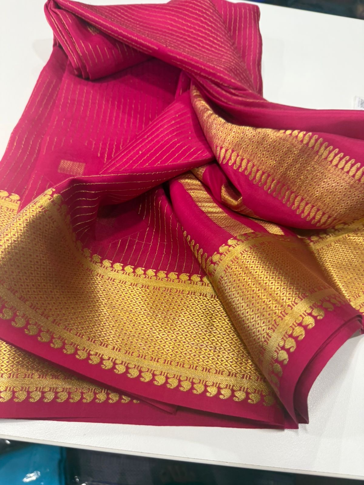 Excluive pattern mysore silk sarees with elegant color combinations