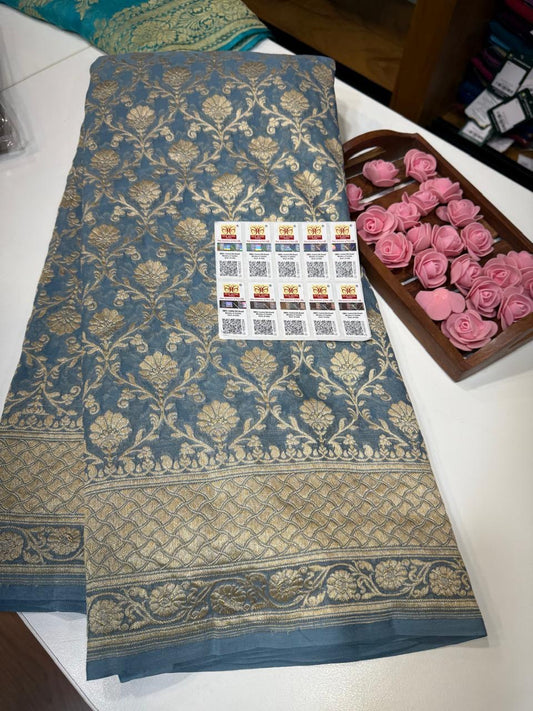 Khaddi Georgette sarees