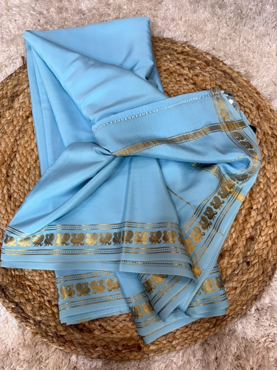 Mysore silk sarees premium zari pattern
