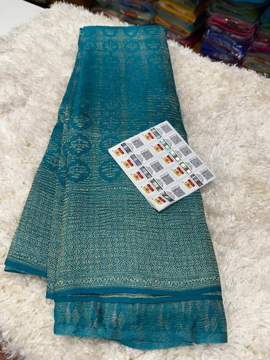 Brocade Mysore silk saree