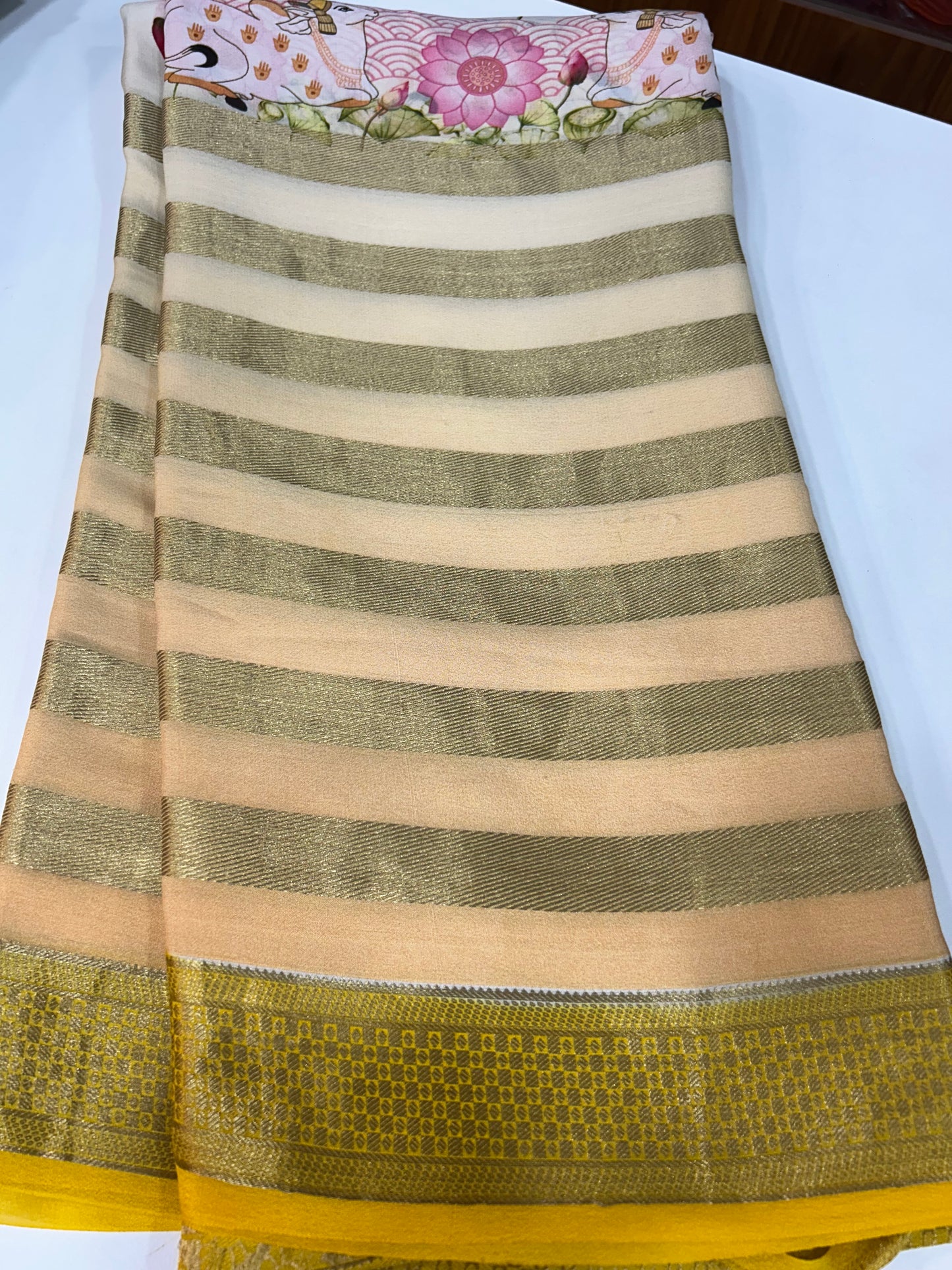 Digital Print Mysore Silk