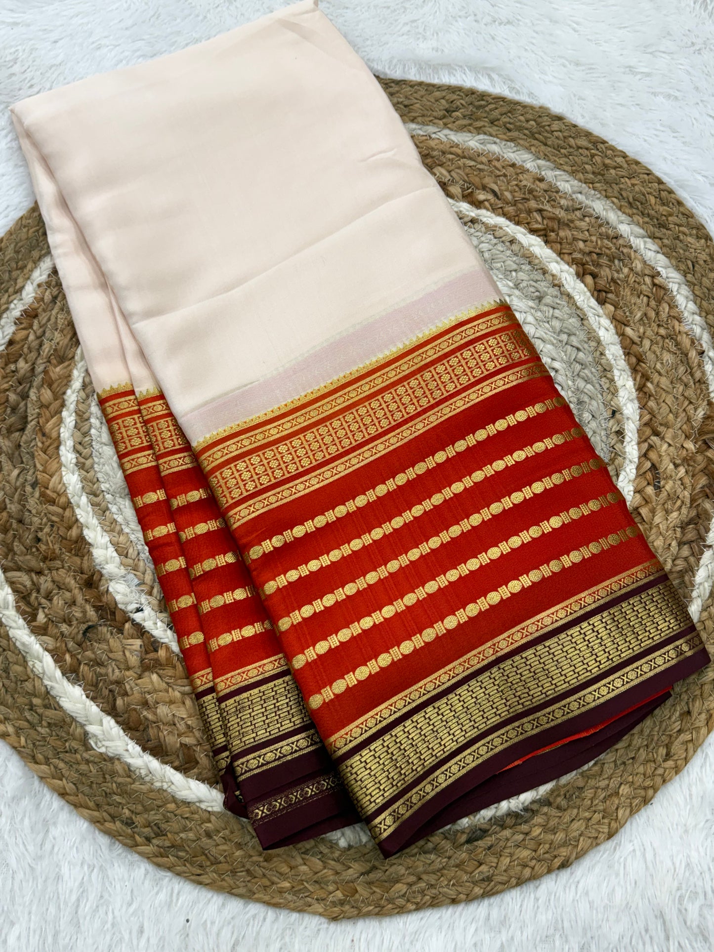 3D Mysore silk