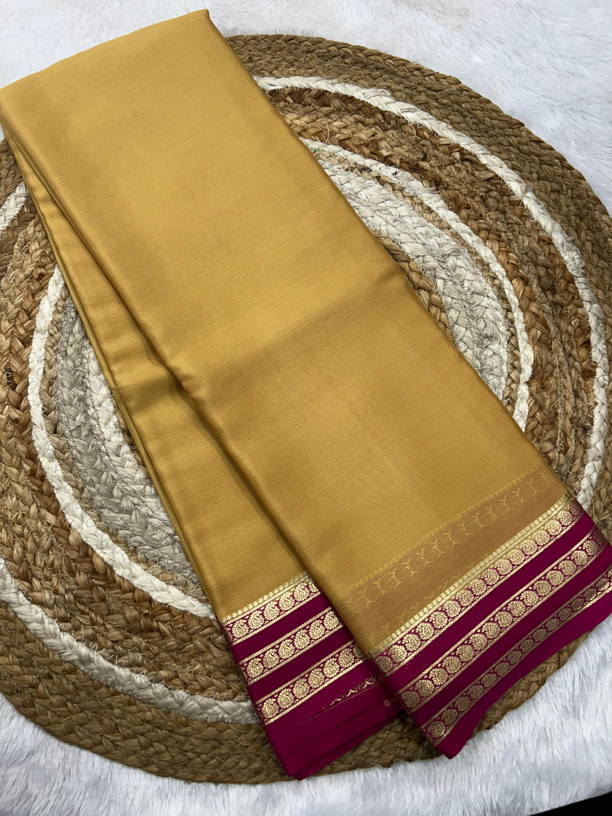Mysore silk light weight