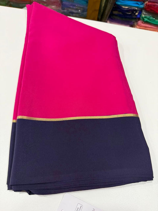 Pure Zari Mysore silk saree
