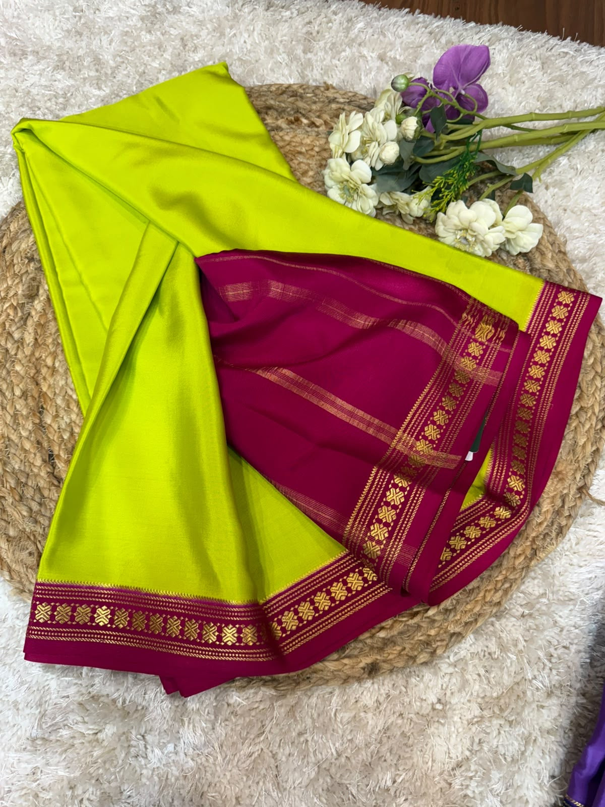 Mysore silk sarees css pattern