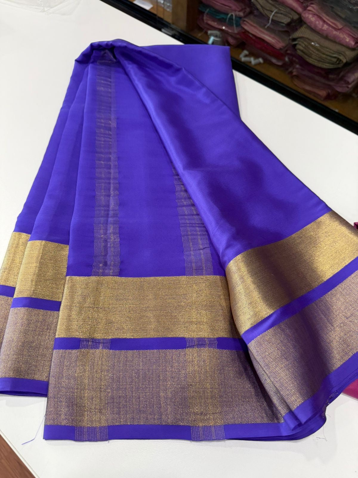 Kanchi border Mysore silk Saress