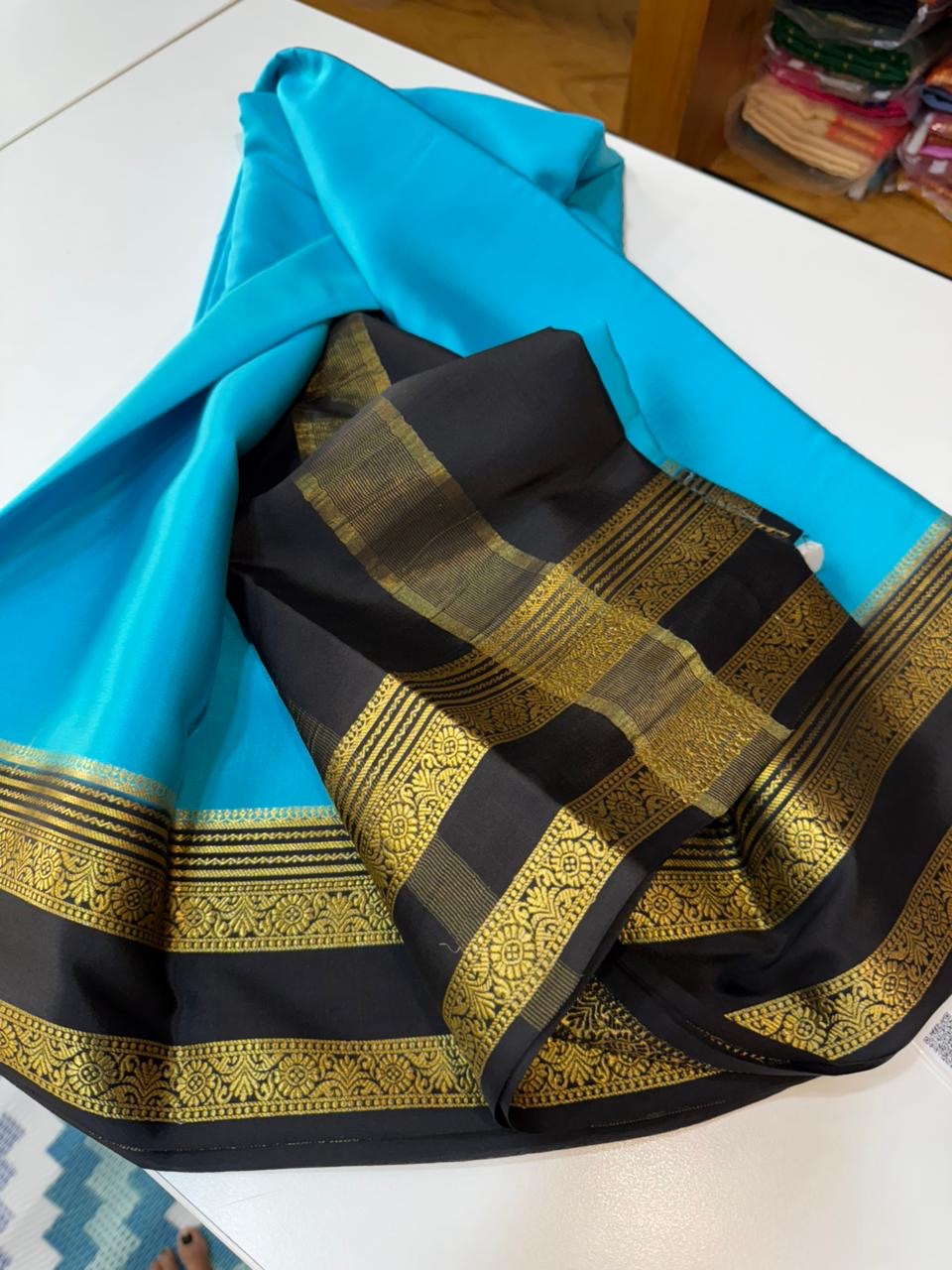 Mysore silk sarees bentex pattern