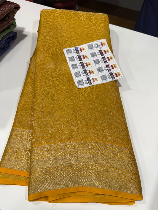 Tissue Brocade Mysore silk Sarees’s