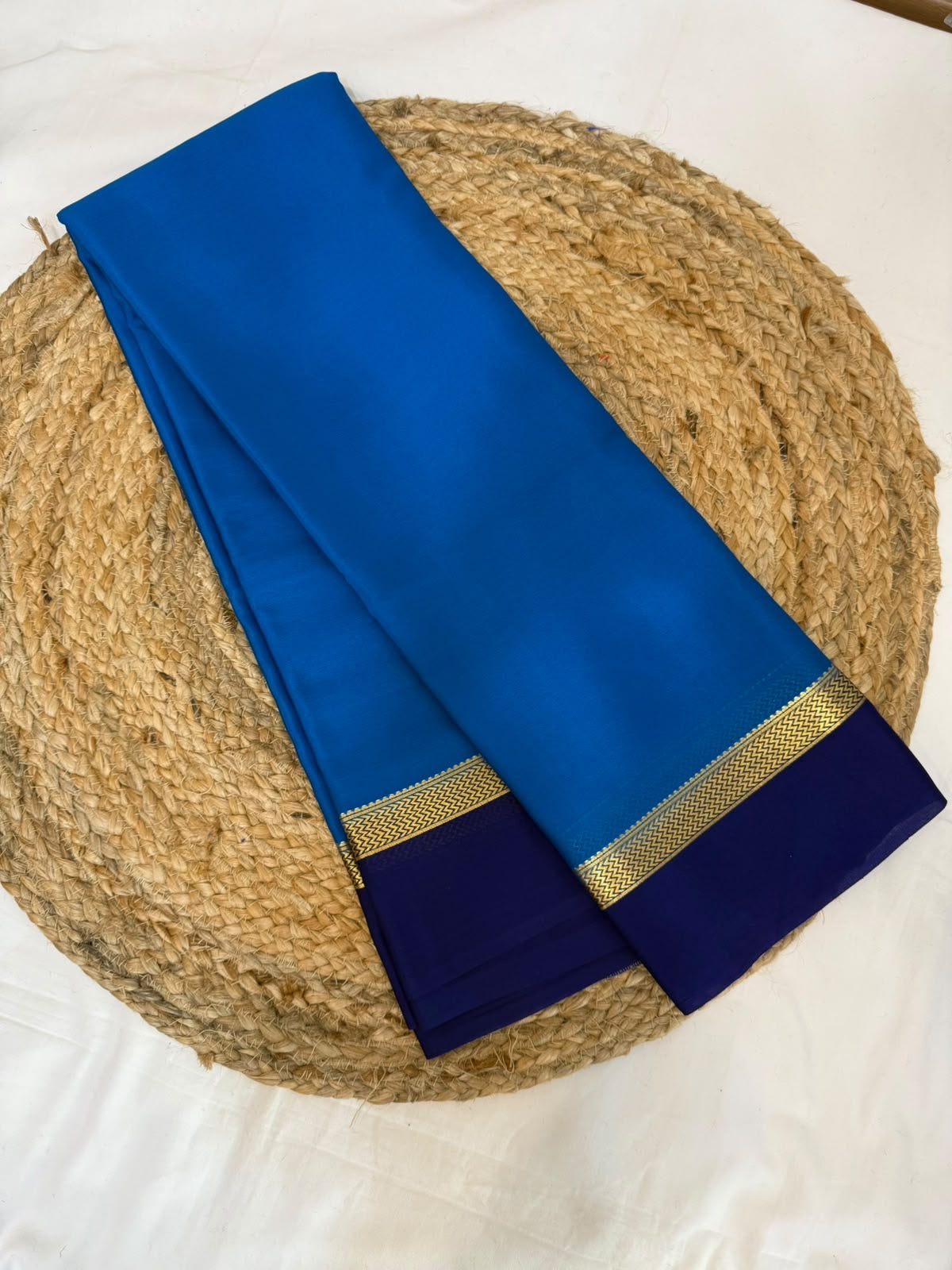 Mysore silk sarees light weight pattern
