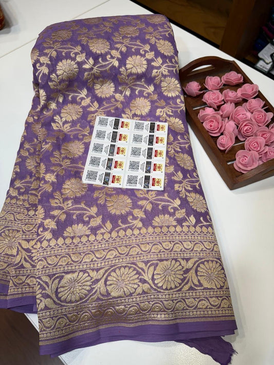 Khaddi Georgette sarees