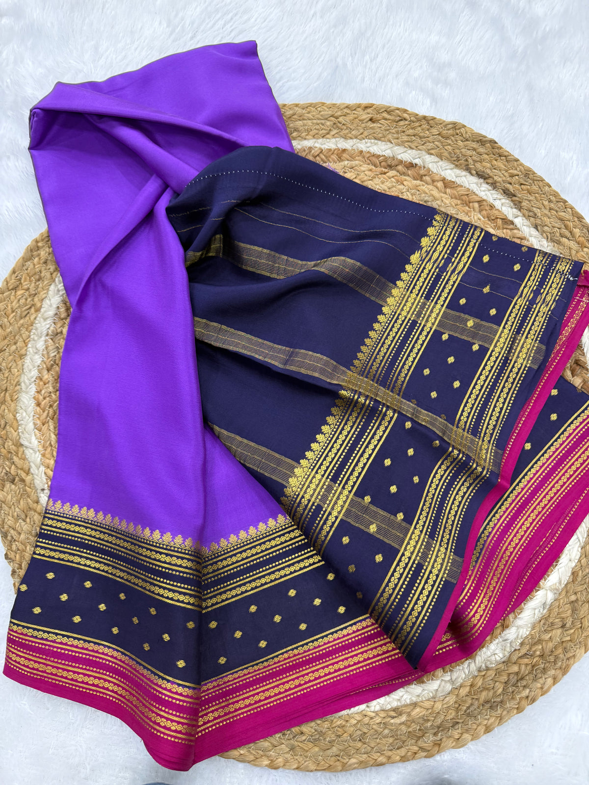 Mysore silk 3d pattern