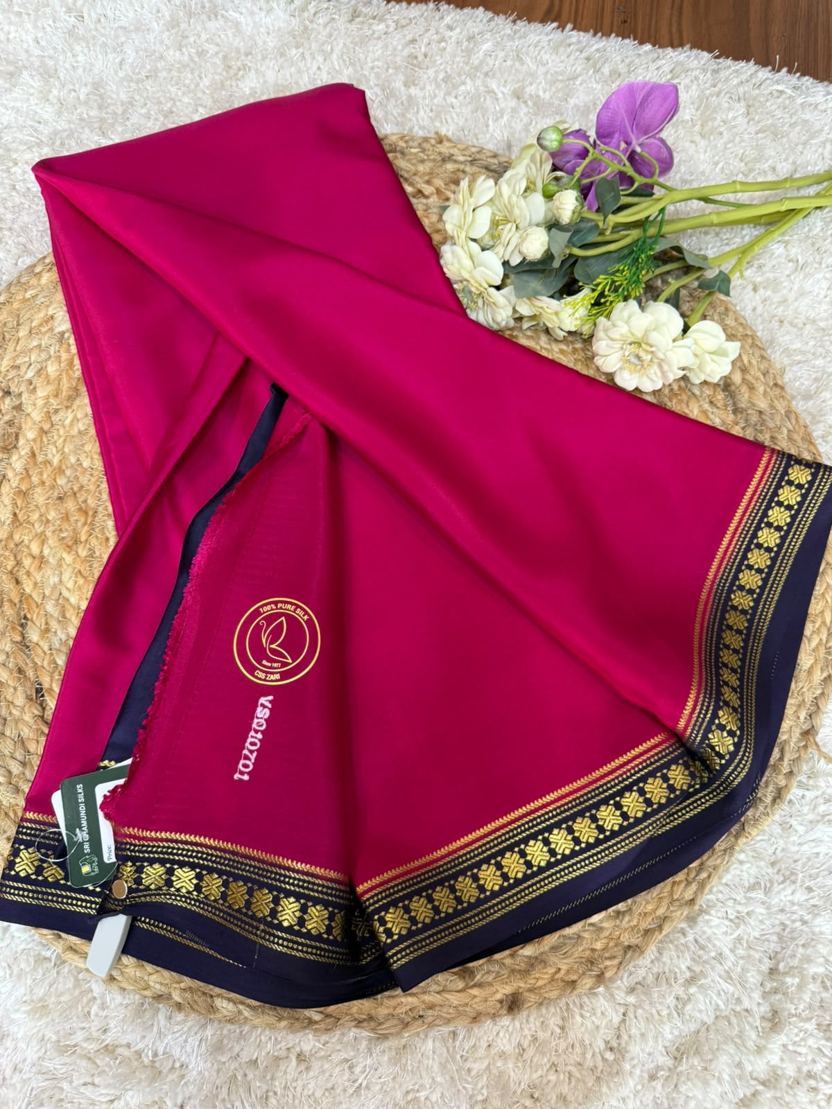 Mysore silk sarees css pattern