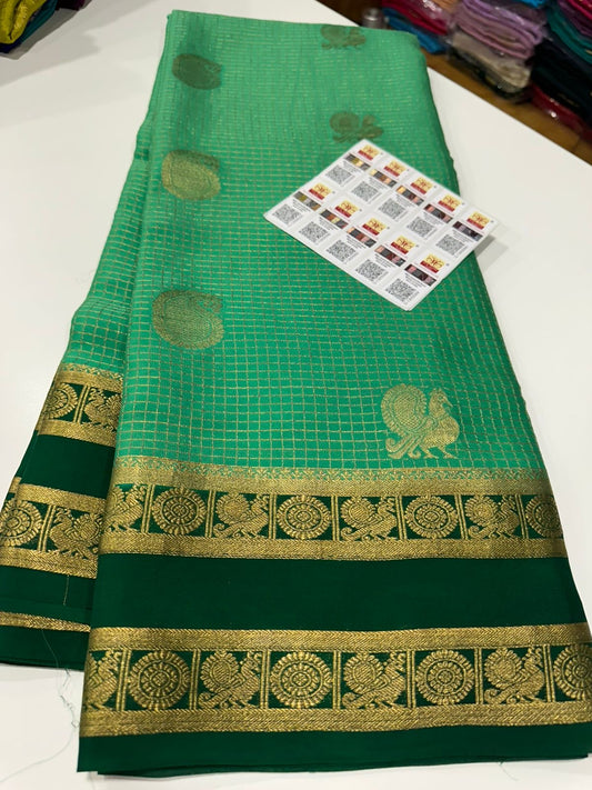 All over saree more zari consumption with beautiful color combination