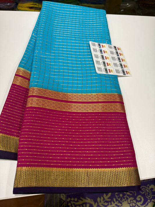 🧚🏻‍♀️ All exclusive checks pattern with motif n beautiful colour combinations🧚🏻‍♀️
