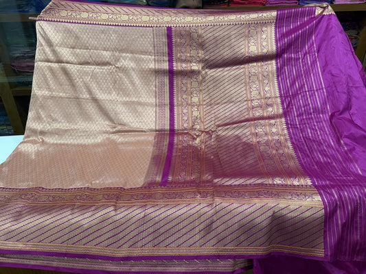 Pure handloom Banarasi silk saree